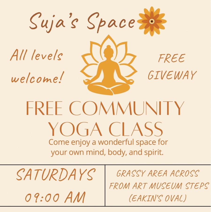 SUJA’S SPACE: FREE COMMUNITY YOGA