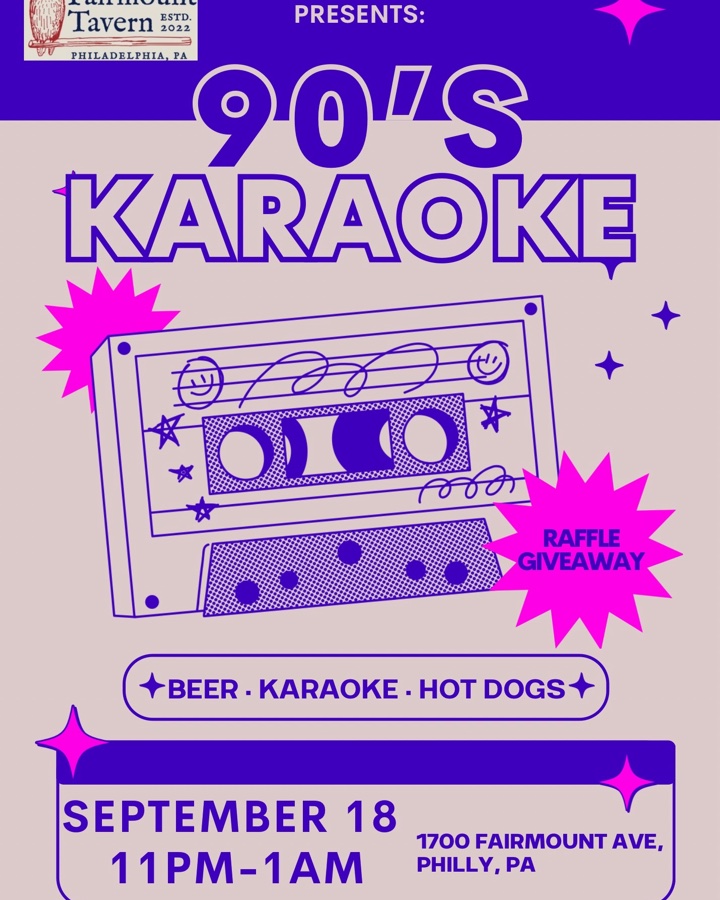 KARAOKE FRIDAY: 90S THEME