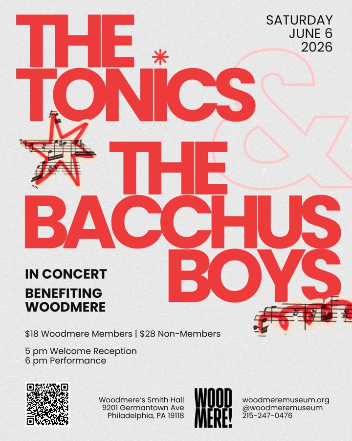 Benefit Concert at Woodmere: The Tonics and The Bacchus Boys!