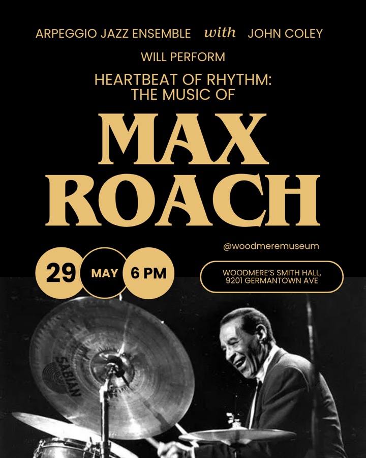 Friday Night Jazz: Arpeggio Jazz Ensemble plays the music of Max Roach