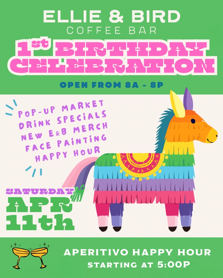 Ellie & Bird's First Birthday 🎈