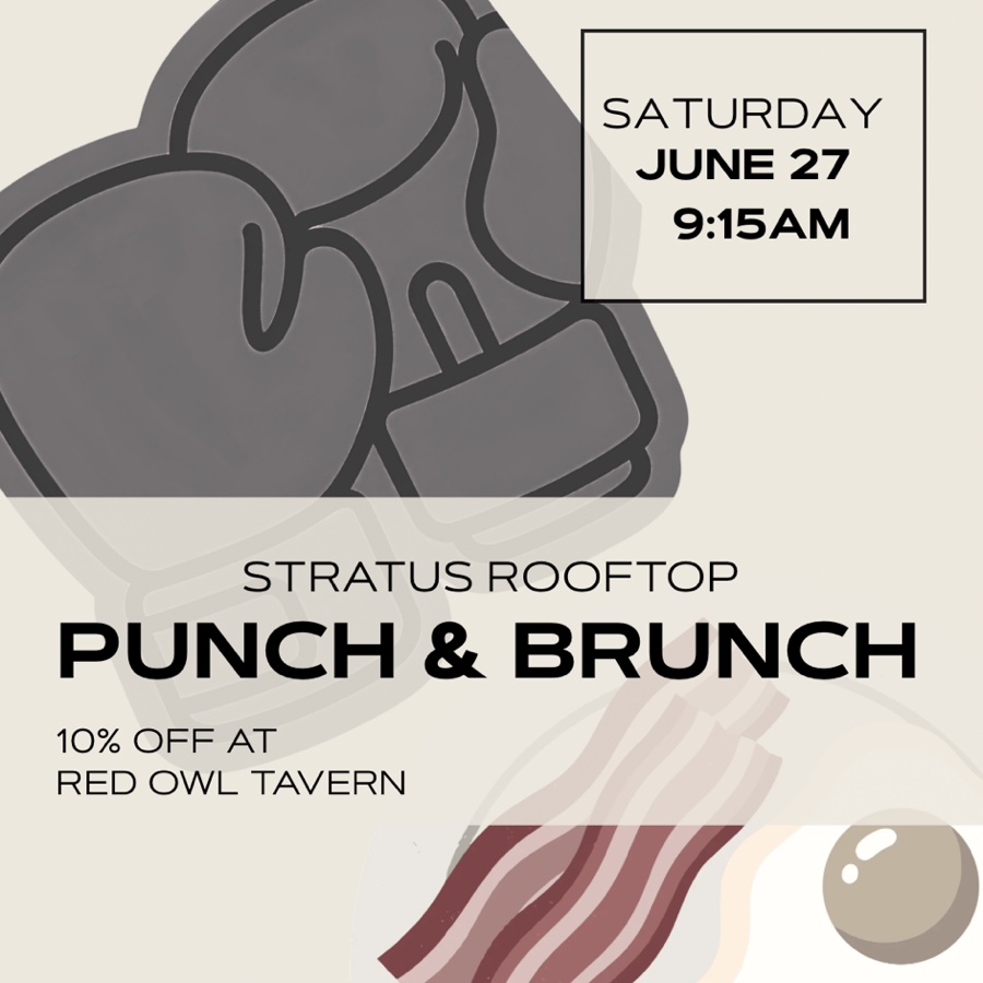 Punch & Brunch @ Stratus Rooftop