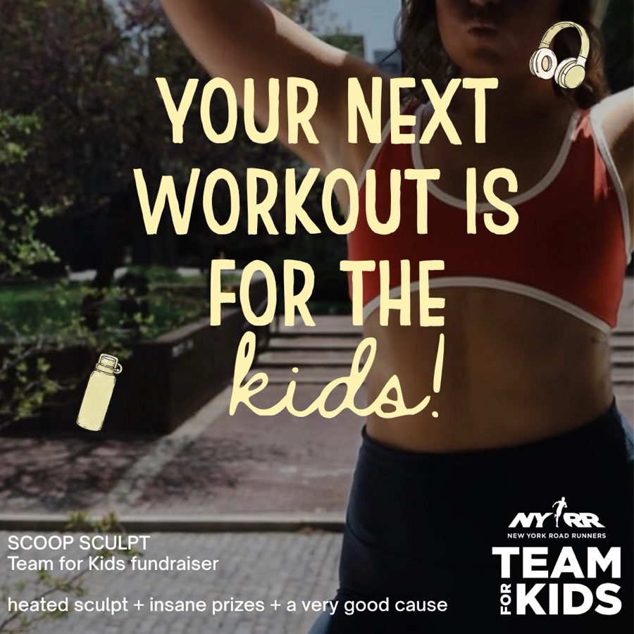 SCOOP SCULPT: Team for Kids fundraiser workout