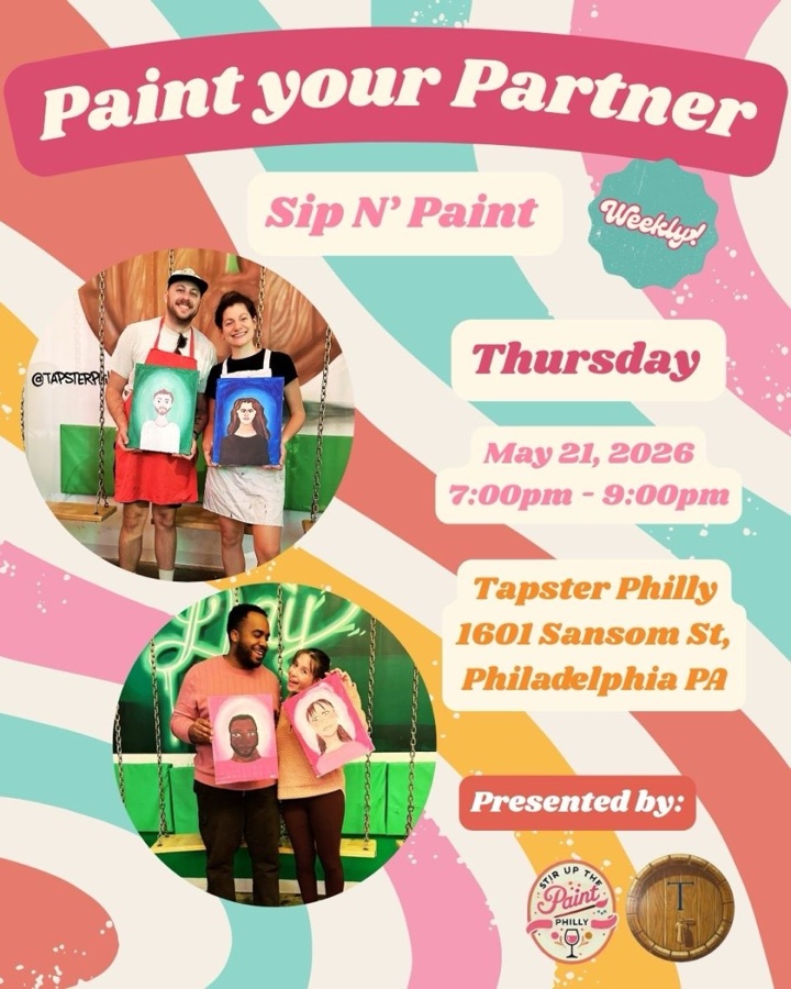 Paint your Partner! Sip N’ Paint @ Tapster