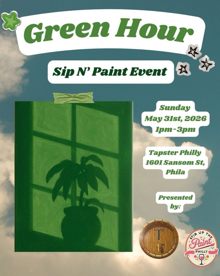 “Green Hour” Sip N’ Paint at Tapster Philly (21+)