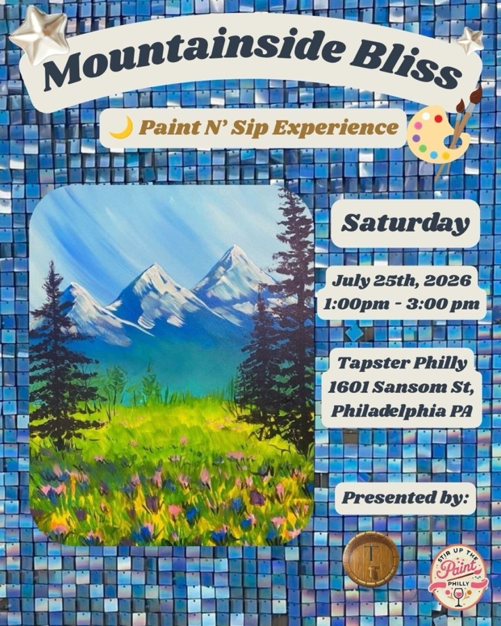 “Mountainside Bliss” Sip N’ Paint at Tapster Philly (21+)