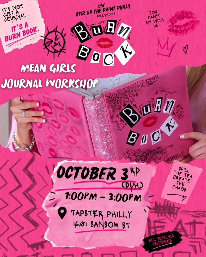 π Mean Girls: Burn Book Journal Workshop π