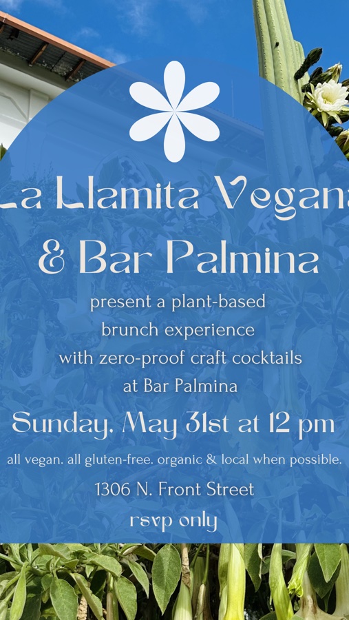 La Llamita Vegana & Bar Palmina NA Brunch Feast
