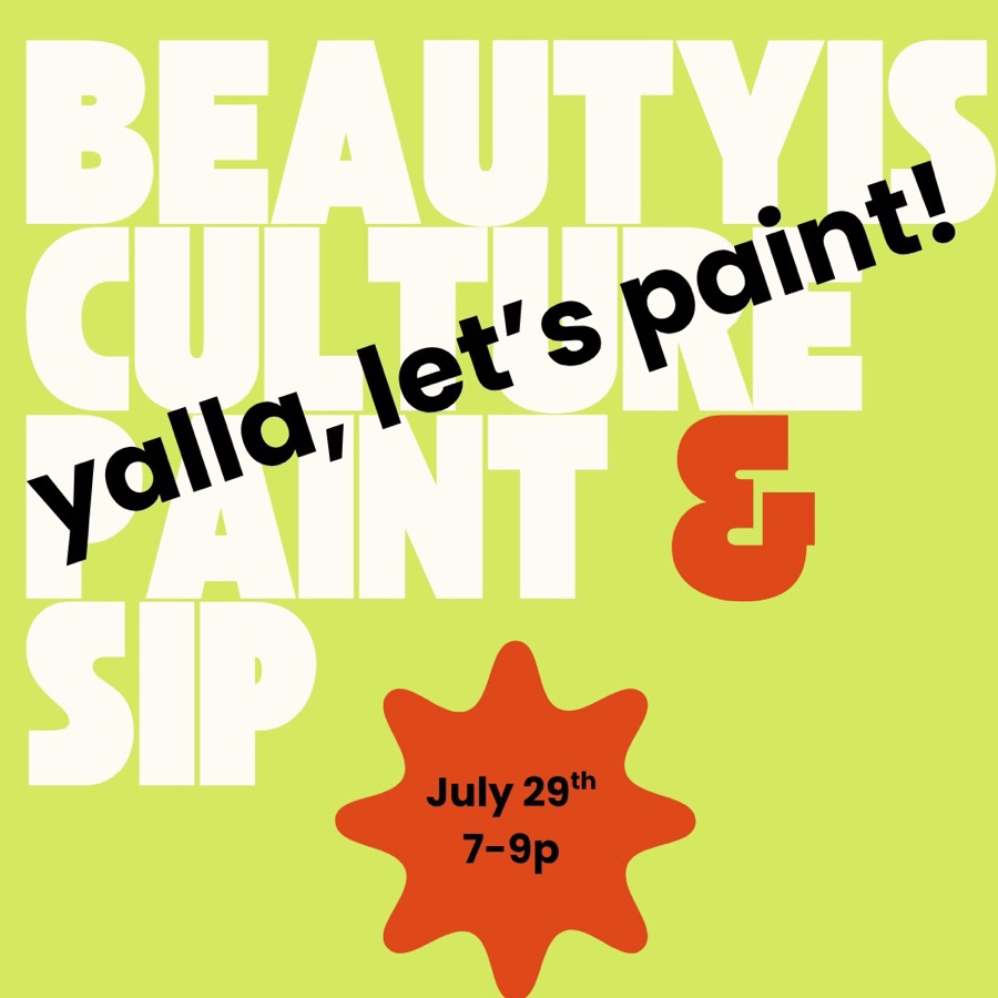 Beauty Is Culture Paint & Sip