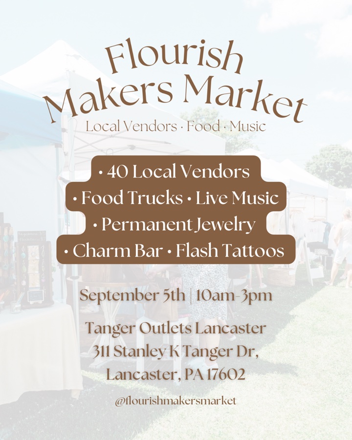 Flourish Makers Market at Tanger Outlets