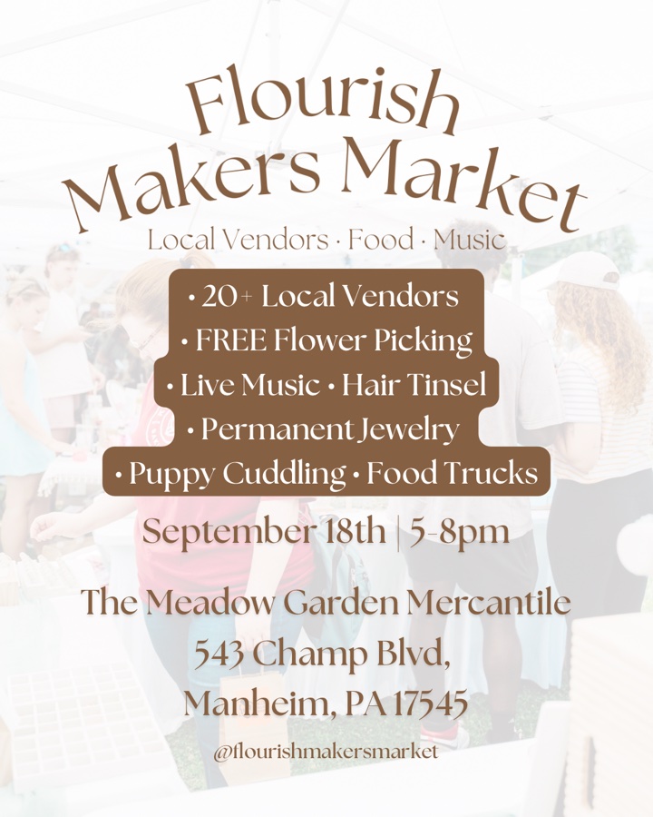 Flourish Makers Market at The Meadow Garden Mercantile