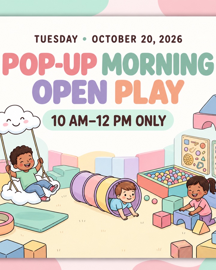 Pop up open play