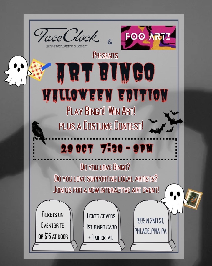 Art Bingo - Halloween edition