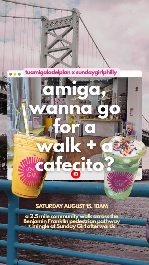 Walk + cafecito in old city