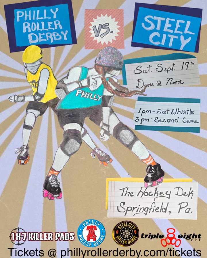 Philly vs Steel City Roller Derby Double Header