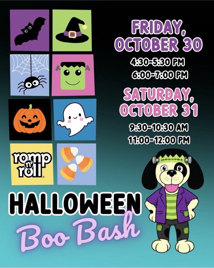 Halloween Boo Bash at Romp nβ Roll