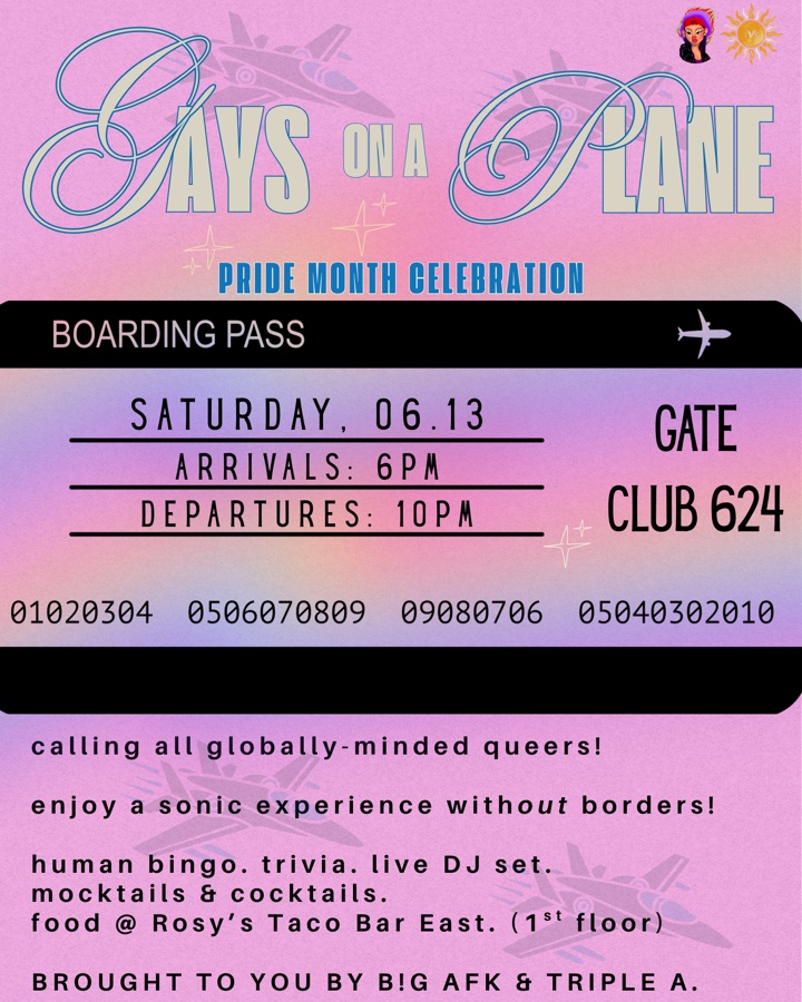 Gays on a Plane