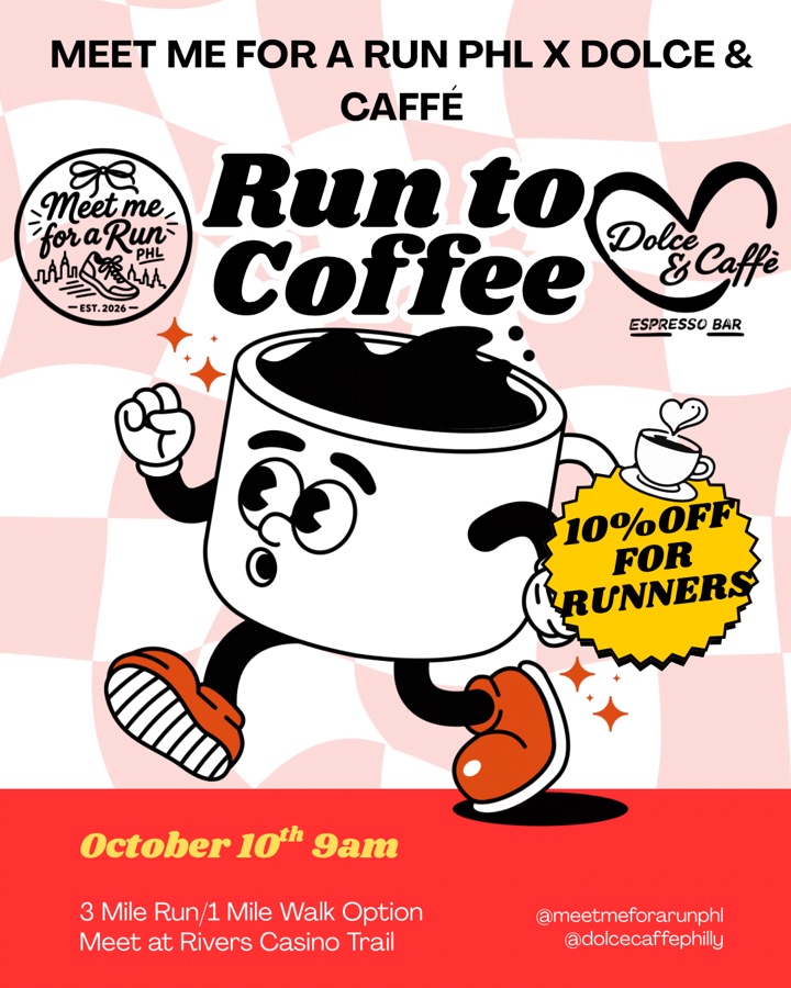 Meet Me For a Run PHL X Dolce & Caffé