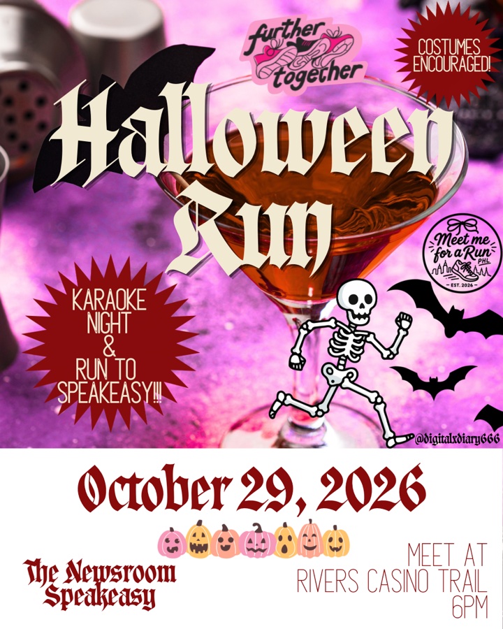 Halloween Run to Newsroom Speakeasy🥳🎃👻