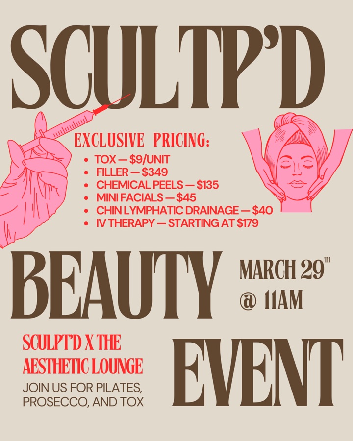 ✨Pilates, Prosecco & Botox✨