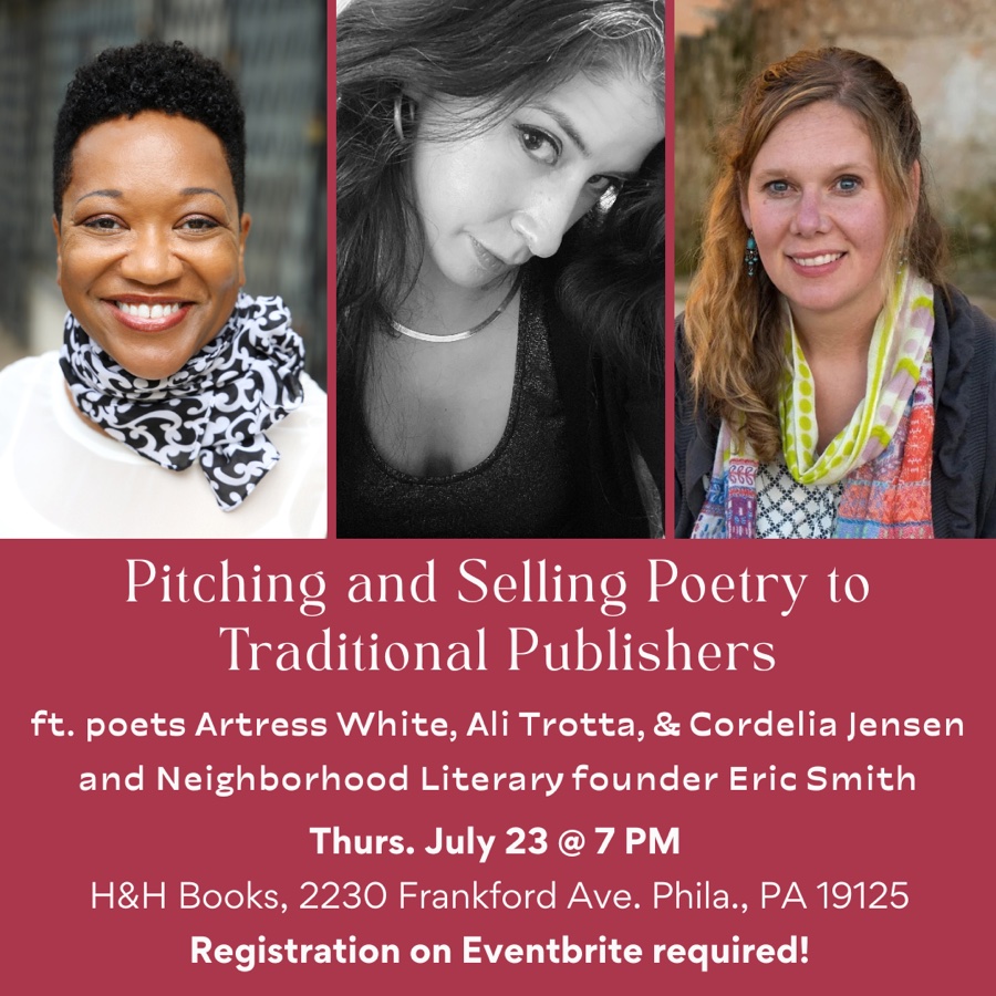Panel Discussion: Pitching and Selling Poetry to Traditional Publishers