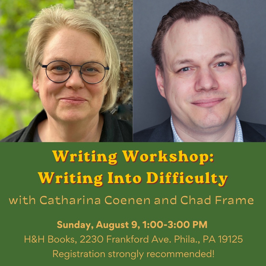 Writing Into Difficulty: A Workshop