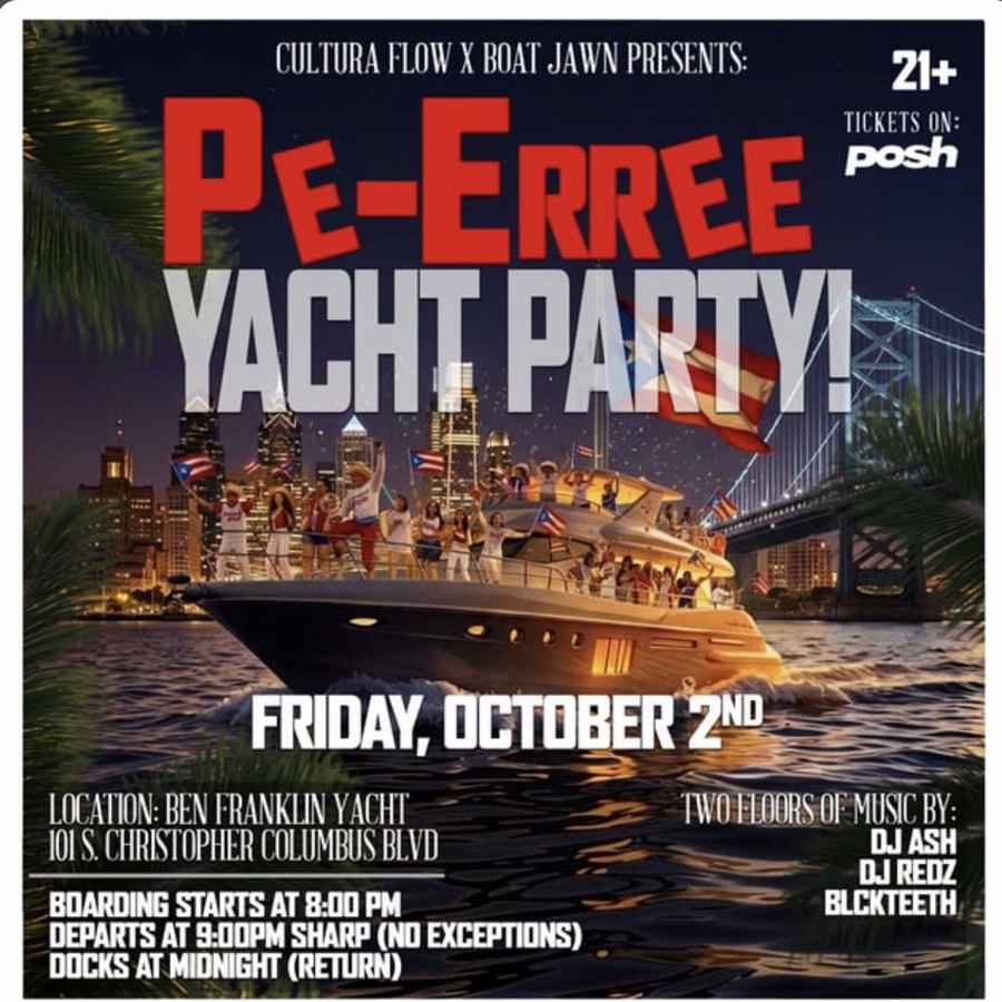 Puerto Rican day yacht party