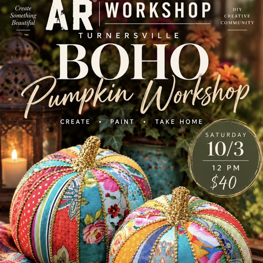 BOHO PUMPKIN WORKSHOP