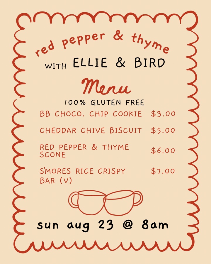 Gluten Free Pop Up @ Ellie & Bird