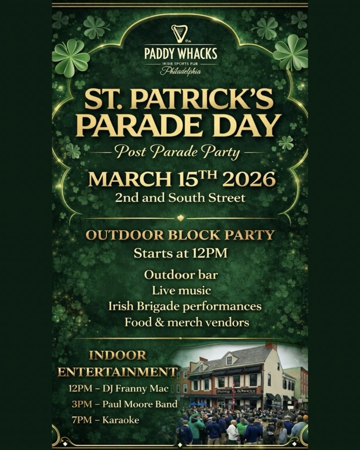 St. Patrick’s Day Post Parade Party