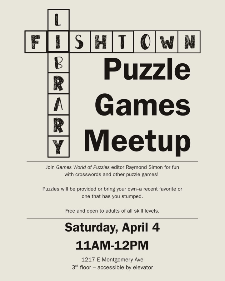 Puzzle Games Meetup