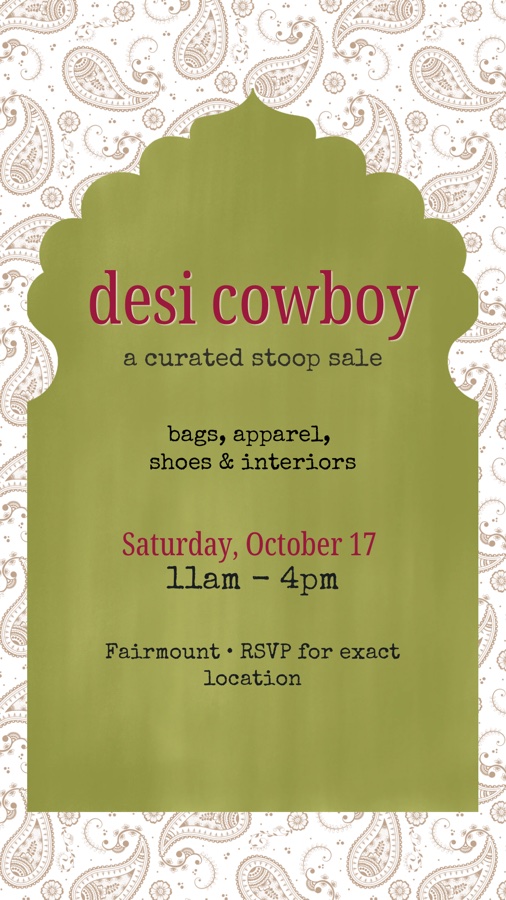 Desi Cowboy • Stoop Sale