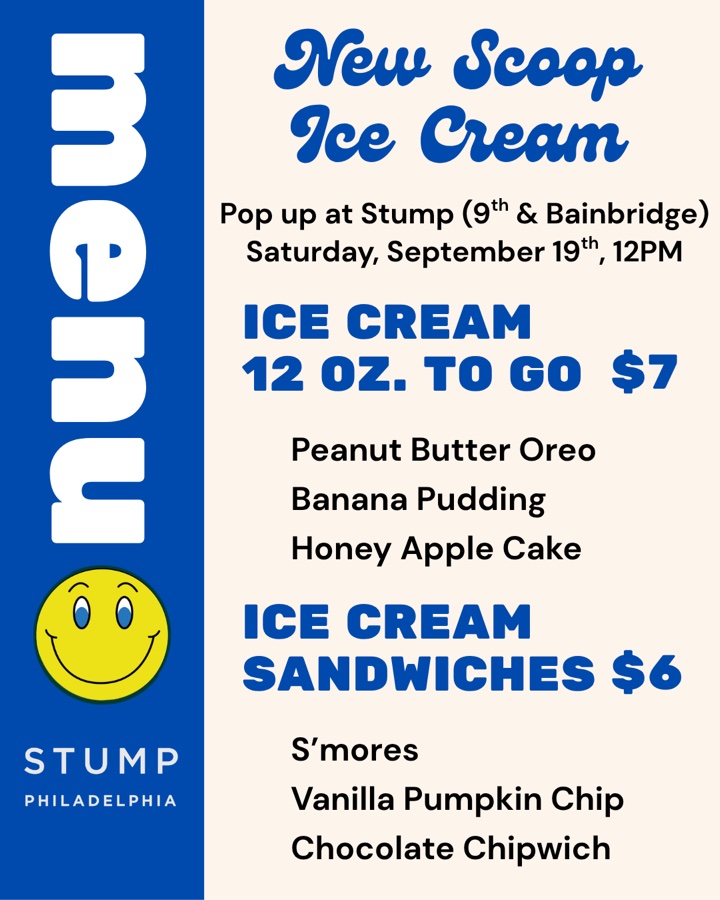 New Scoop Ice Cream Pop Up at Stump