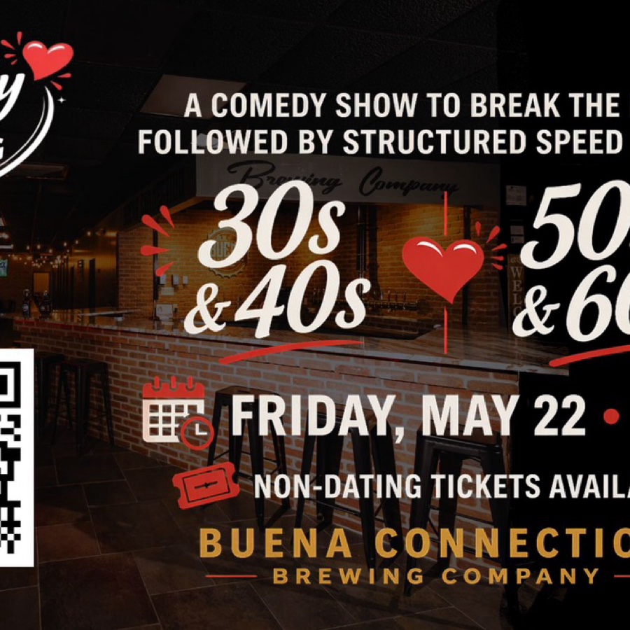 Comedy + speed dating!