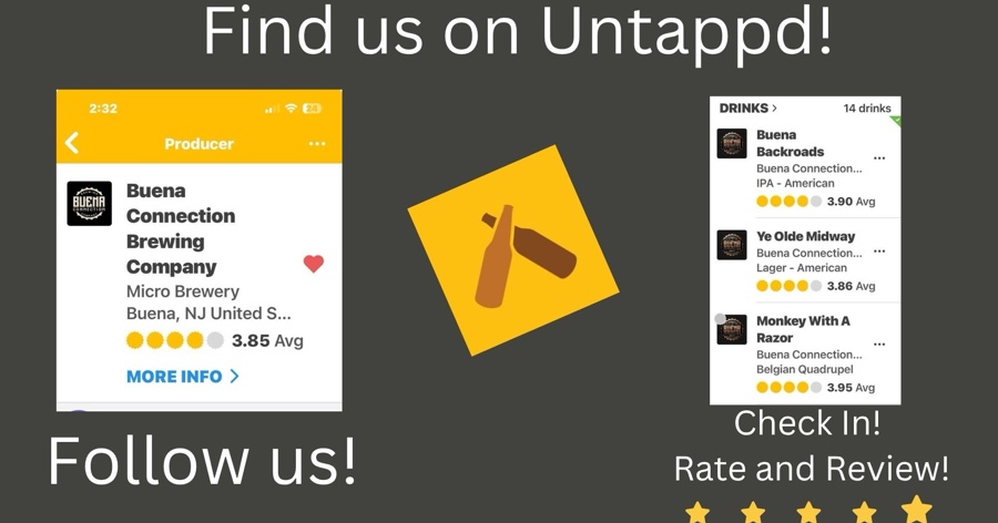 Find us on Untappd! 🍻