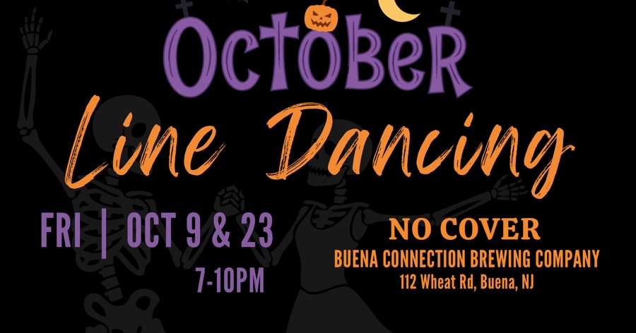 🤠 October Country Line Dancing Nights at Buena Connection Brewing Company!