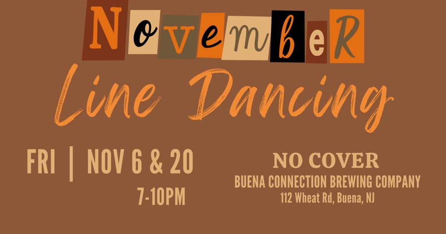 🤠 NOVEMBER LINE DANCING NIGHTS!