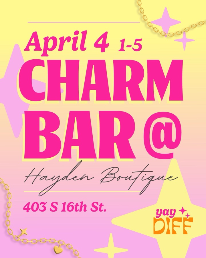 Yay Diff x Hayden Boutique Charm Bar