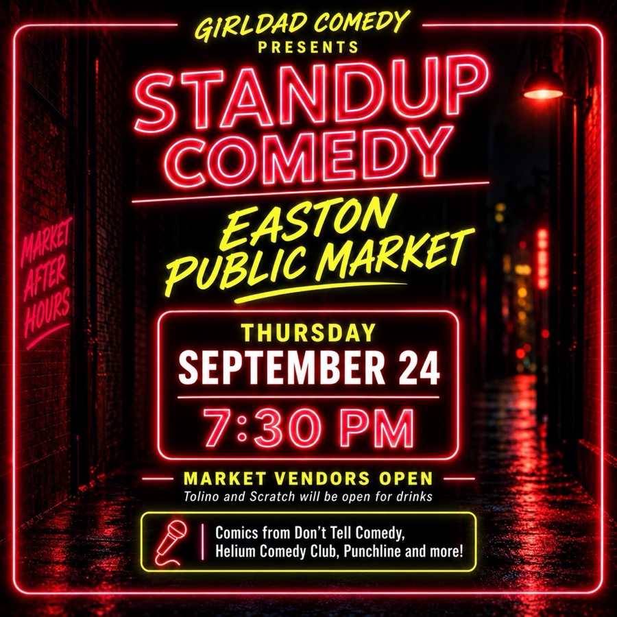 Standup Comedy Show at Easton Public Market