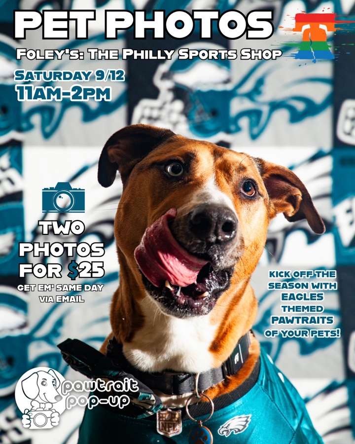PET PHOTOS @ FOLEY’S: THE PHILLY SPORTS SHOP