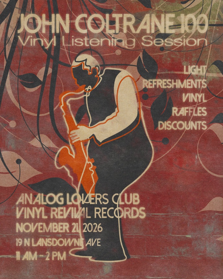 ALC Presents: Coltrane 100 Vinyl Listening Session