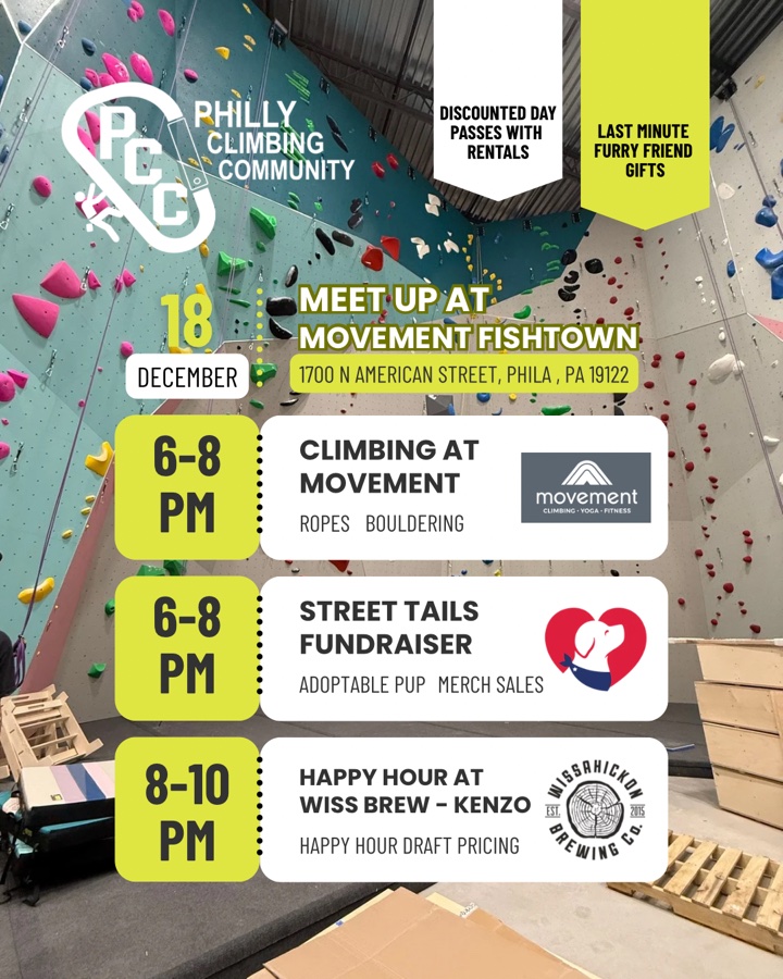 Social climb and fundraiser