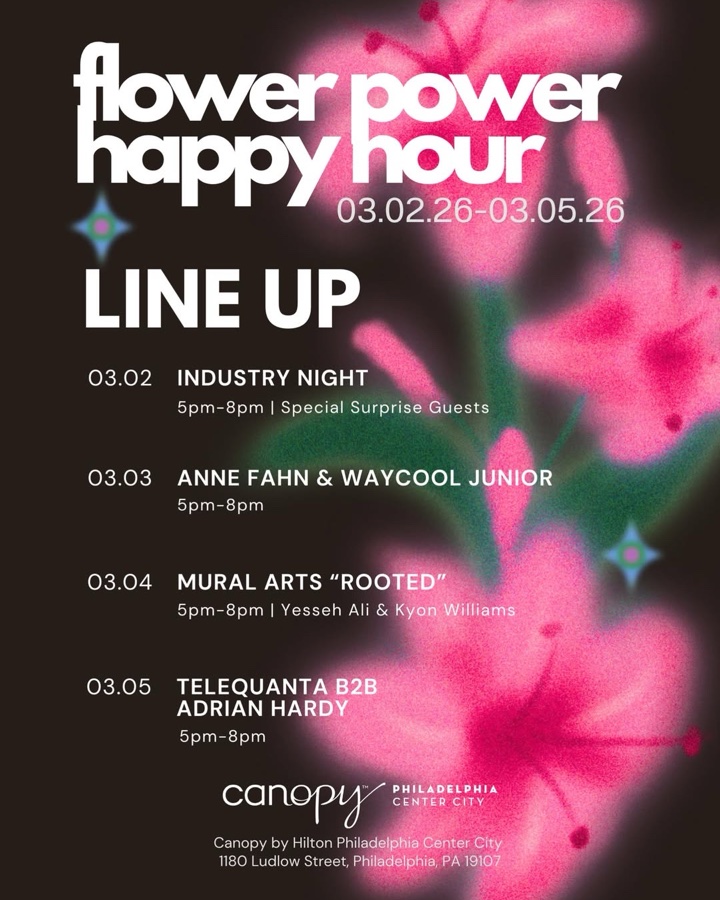 Flower Power Happy Hour