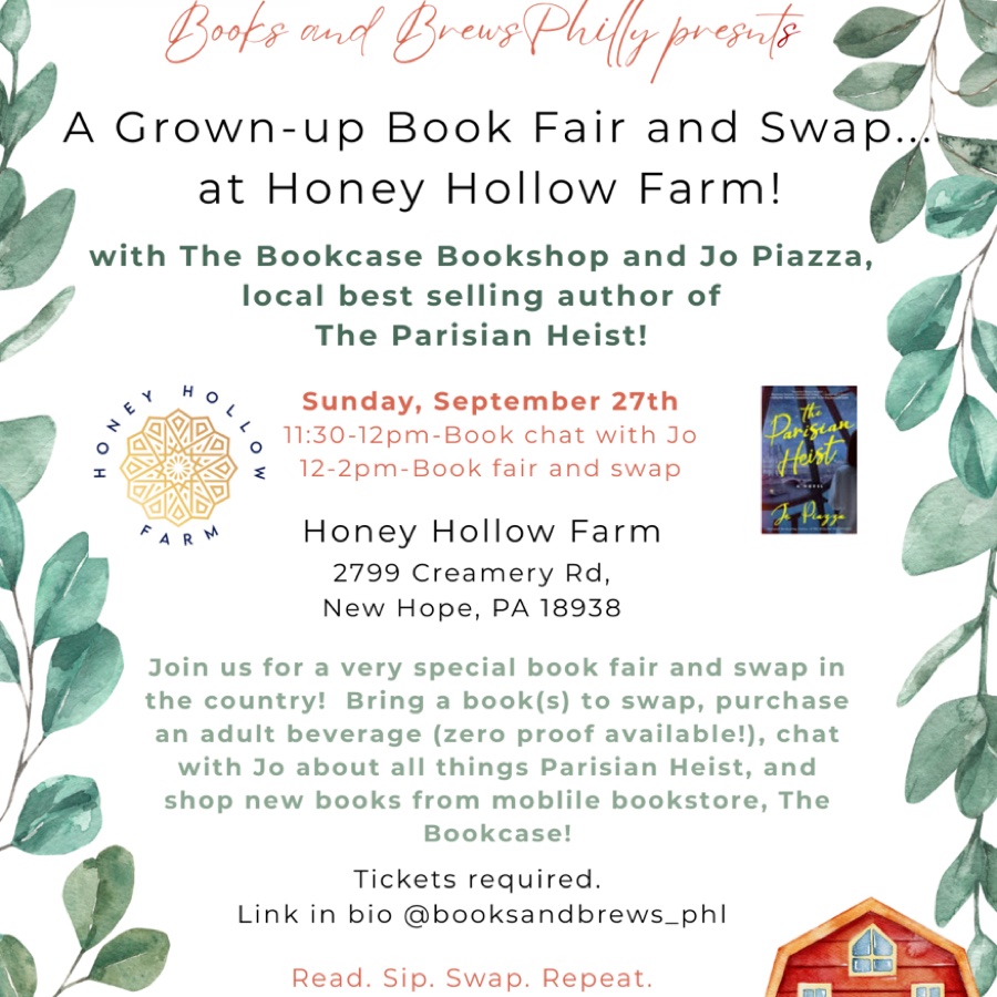 Grown up Book Fair and Swap!