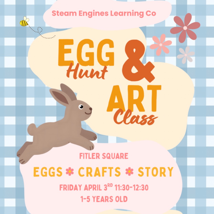 Egg Hunt & Art Class