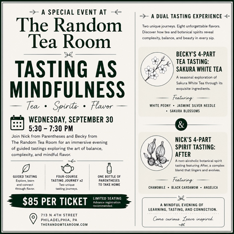 TASTING AS MINDFULNESS