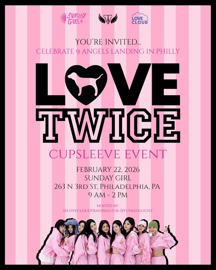 Love TWICE Cupsleeve Event