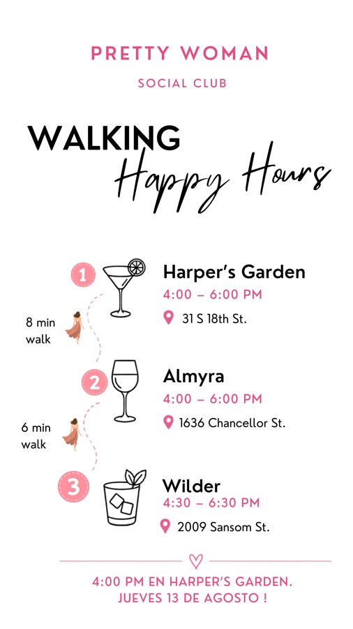 WALKING Happy hours