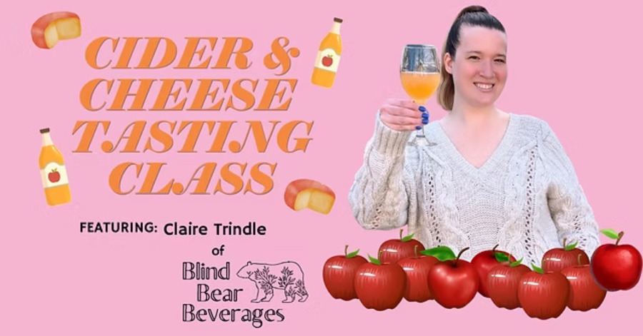 Cider & Cheese Class with Blind Bear Claire