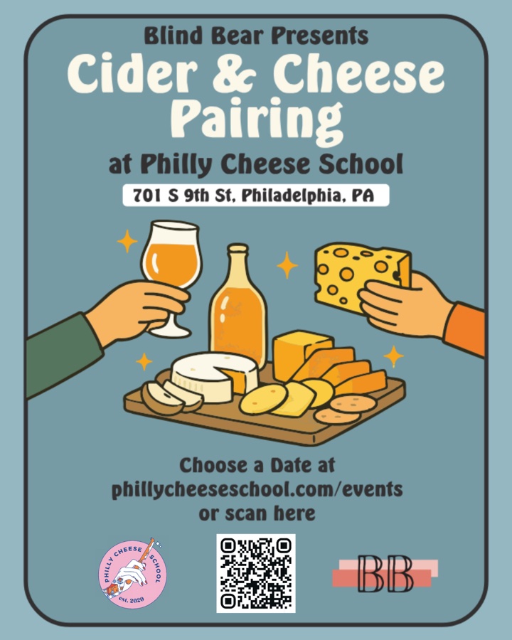 Cider & Cheese Class with Blind Bear Claire